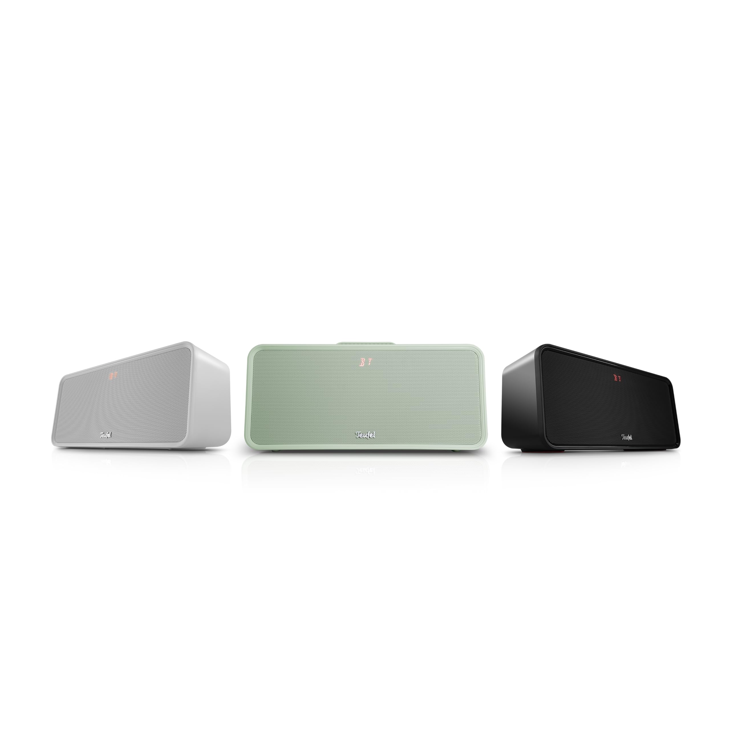 Teufel BOOMSTER 4 Robuster Bluetooth Lautsprecher mit 2.1-Stereo-System Soundsystem DAB+ und FM-RDS-Radio, bis 23 Std. Akku, Schutz vor Strahlwasser nach IPX5-Norm, USB-C - Night Black