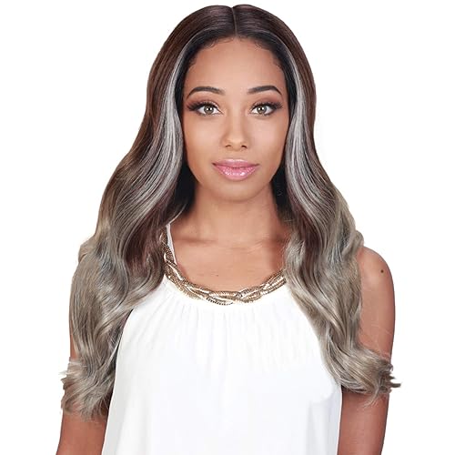 Zury Sis - Peluca sintética con encaje frontal suizo pre-pinzado, SW LACE H LADY (99J)