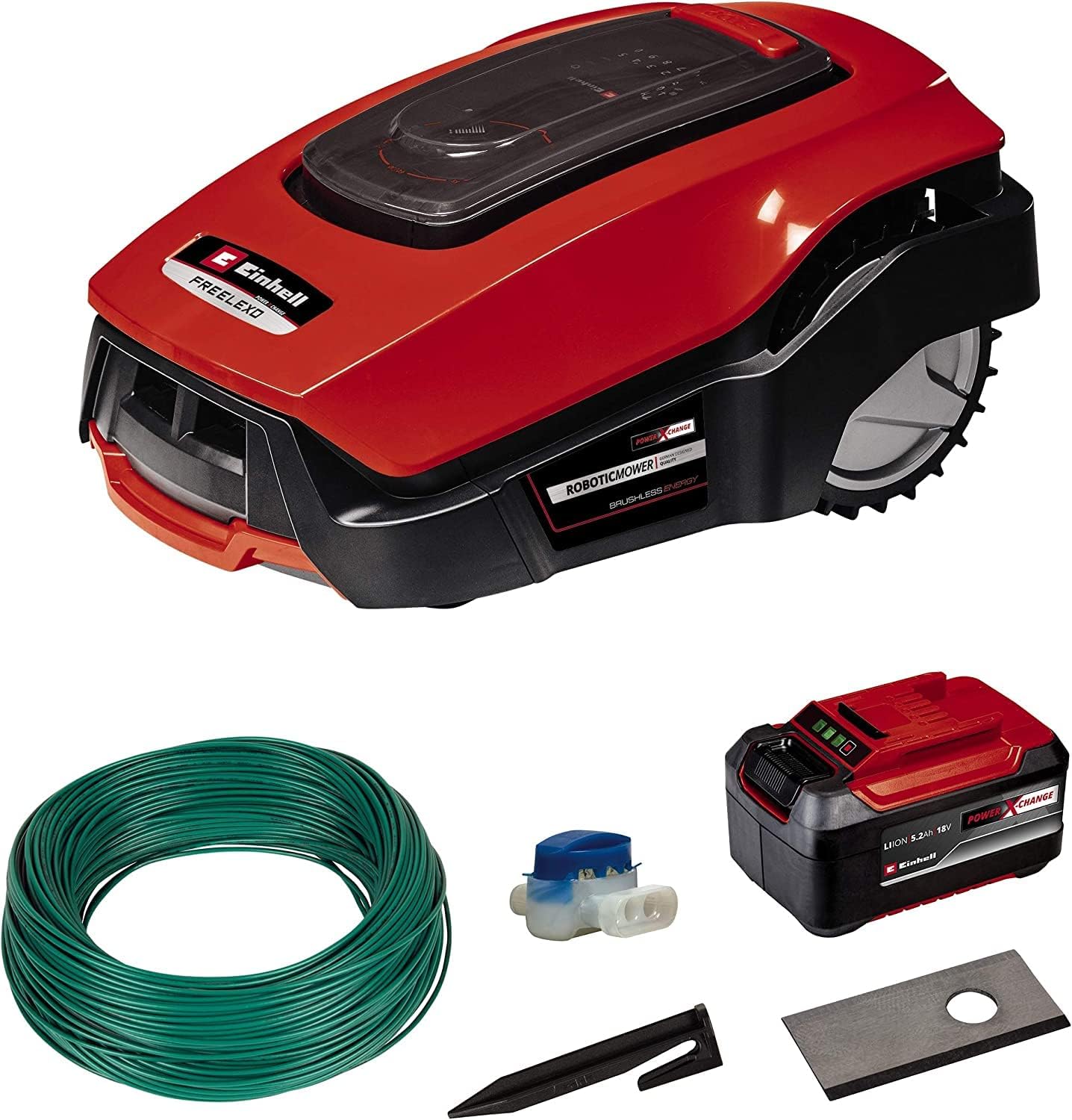 WORX Landroid Plus WR167E Mähroboter mit Begrenzungskabel für Gärten