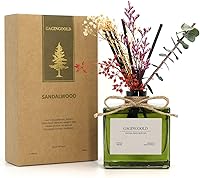 Vista 13 de Reed Diffuser, 4 oz Citrus Grove Scent Diffuser with 10 Sticks, 90 Days Long Lasting Reed diffusers for Home, Elegant Fragrance for Bathroom Bedroom