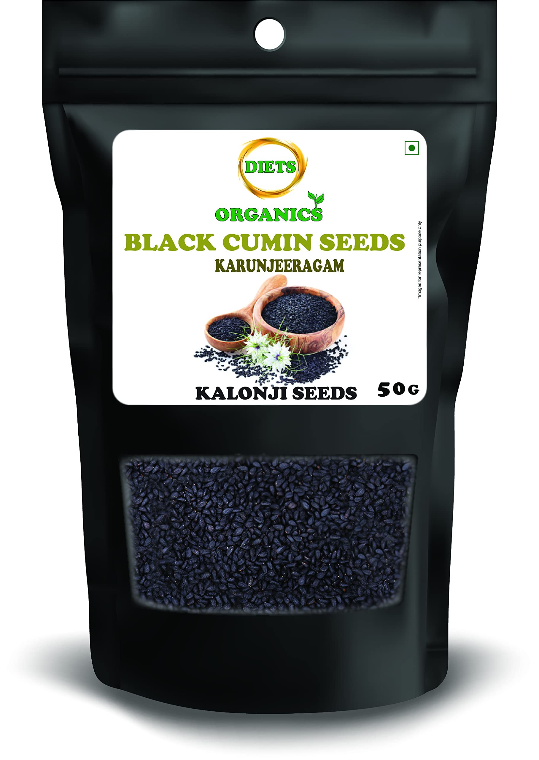 Diets Organics Black Cumin seeds -50 g(2), karunjeeragam, kala jeera, kalonji seeds- 50 grams (B0B648LY9K) Amazon Price History, Amazon Price Tracker
