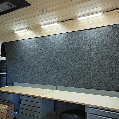 Vista 7 de Barra de luz interior LED de 12 V 108 LED, 1600 lúmenes, 6 W, CC, 12 voltios, tira de luces LED cerradas para remolque, cámper, camión, camioneta