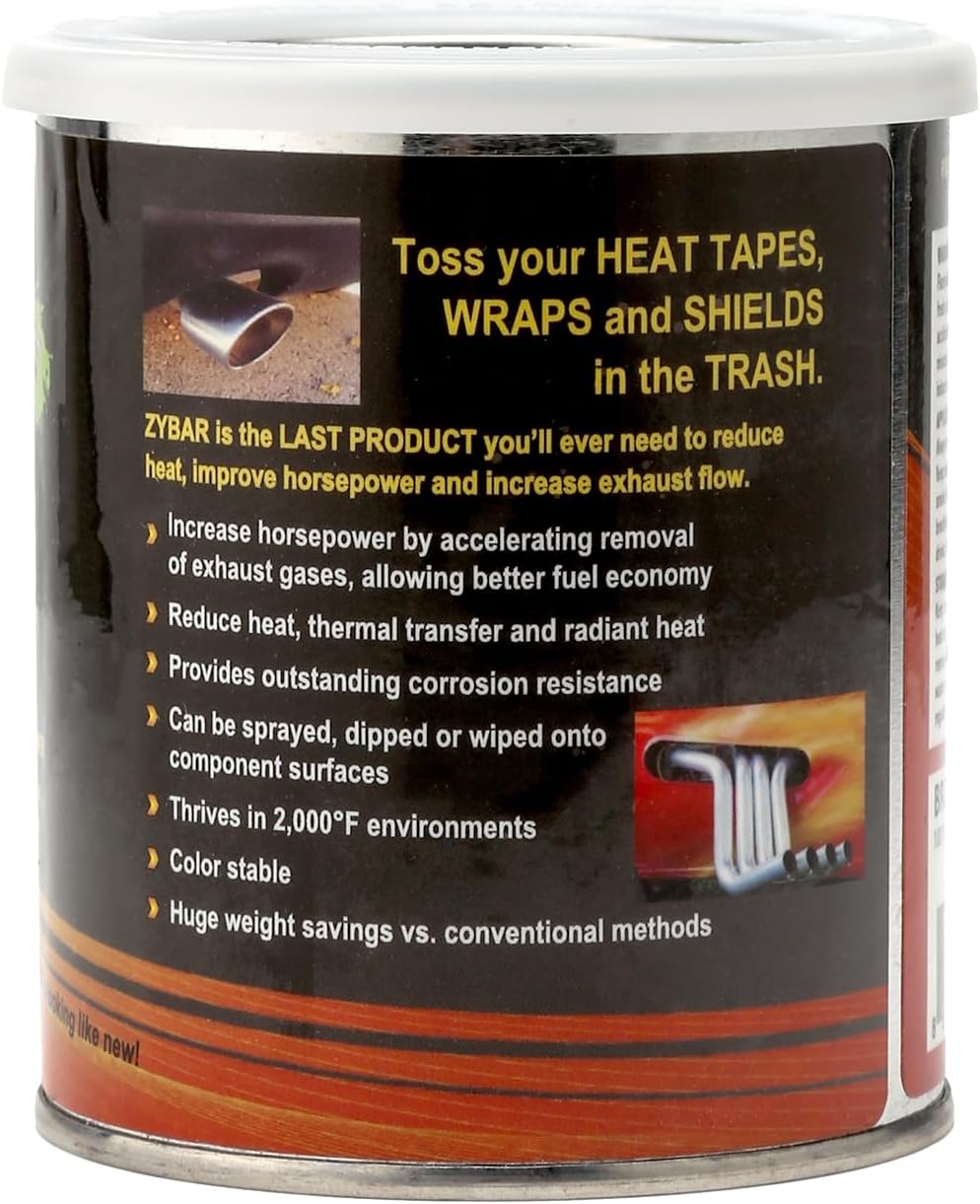 ZyCoat ZyBar 10016 High Temperature Coating - Bronze Satin, 16 Ounce