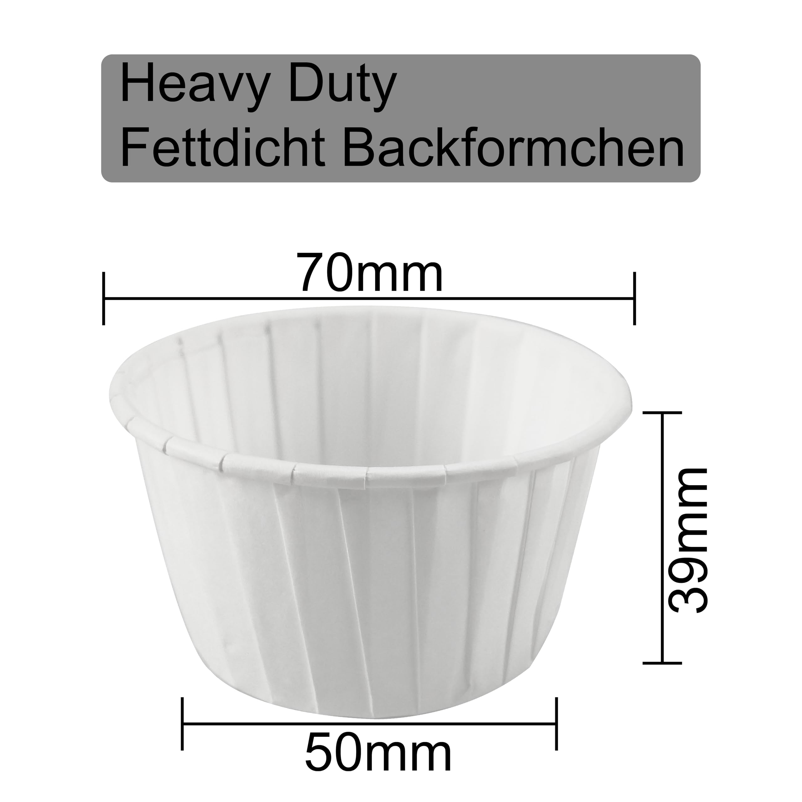 150 Pcs moldes de papel para muffins, capacillos para cupcakes, moldes para cupcakes y muffins, para bodas, Halloween, cumpleaños y fiestas navideñas (blanco) - 3