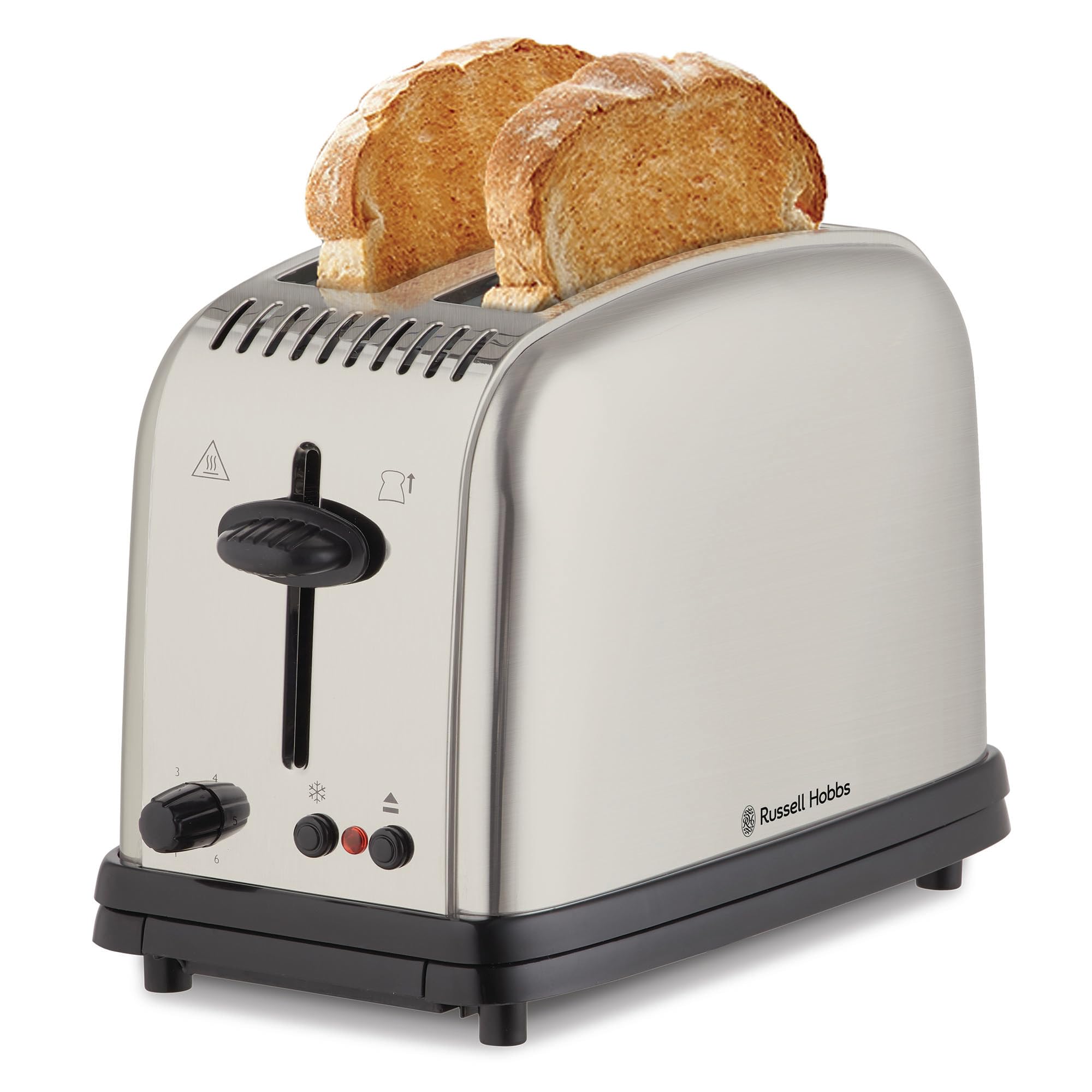 新品 ラッセルホブス Russell Hobbs CLASSIC TOASTER Russell Hobbs RHT12BRU Classic Toaster 2 Slice, Wide Bread Slots