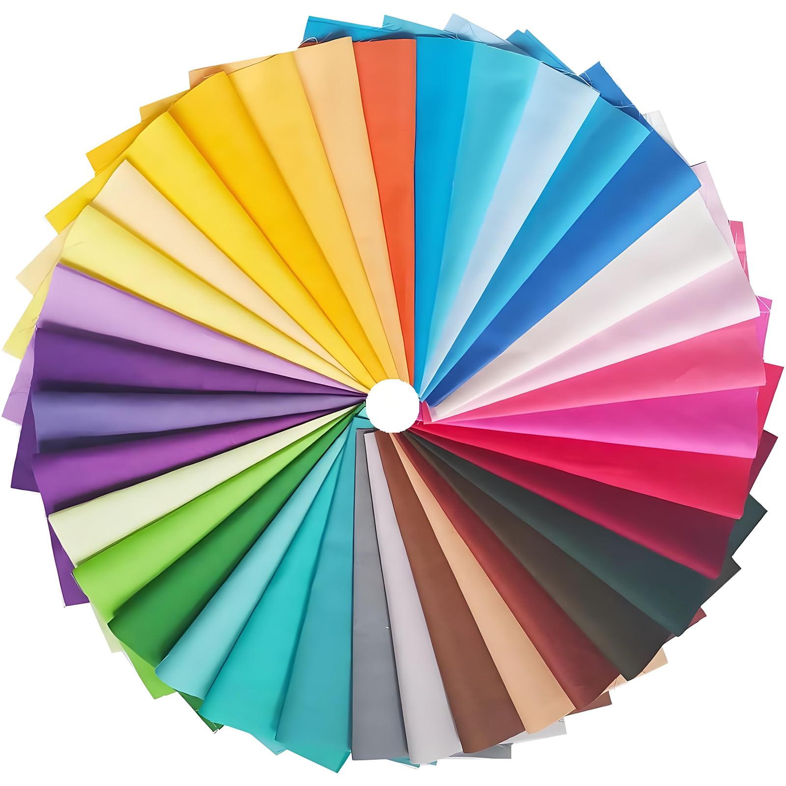 Virelle Multicolor 50 Cotton Fabric Squares 10X10cm - Precut Patchwork Material For Sewing, Quilting & Diy Crafts, Cotton Quilting Squares, Fabric Bundle