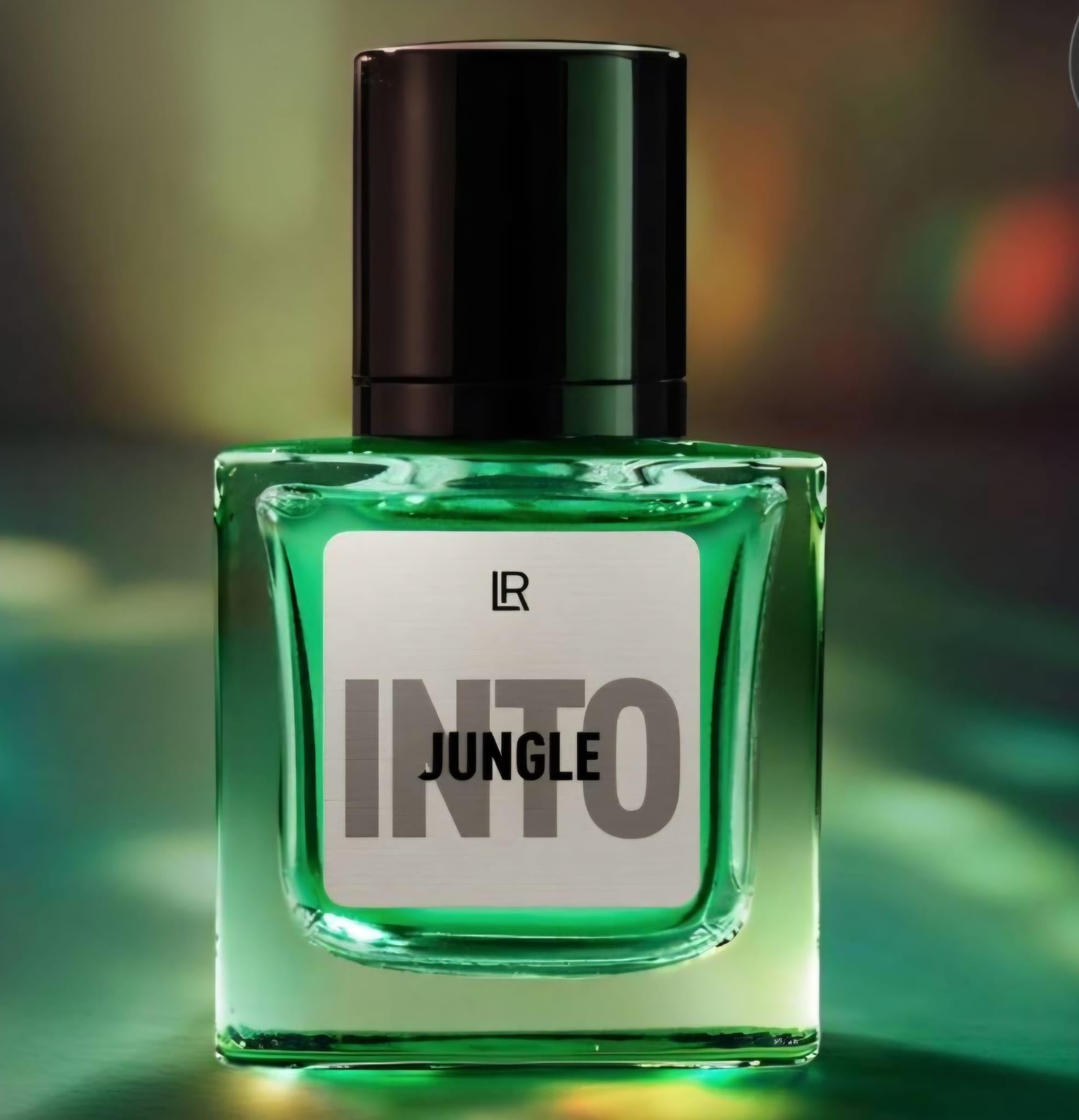 Jungle Man, INTO Jungle Eau de Parfum für Herren – Intensiv orientalischer Männerduft mit Minze, Lavendel & Orangenblüte – Maskulines EdP – 50 ml