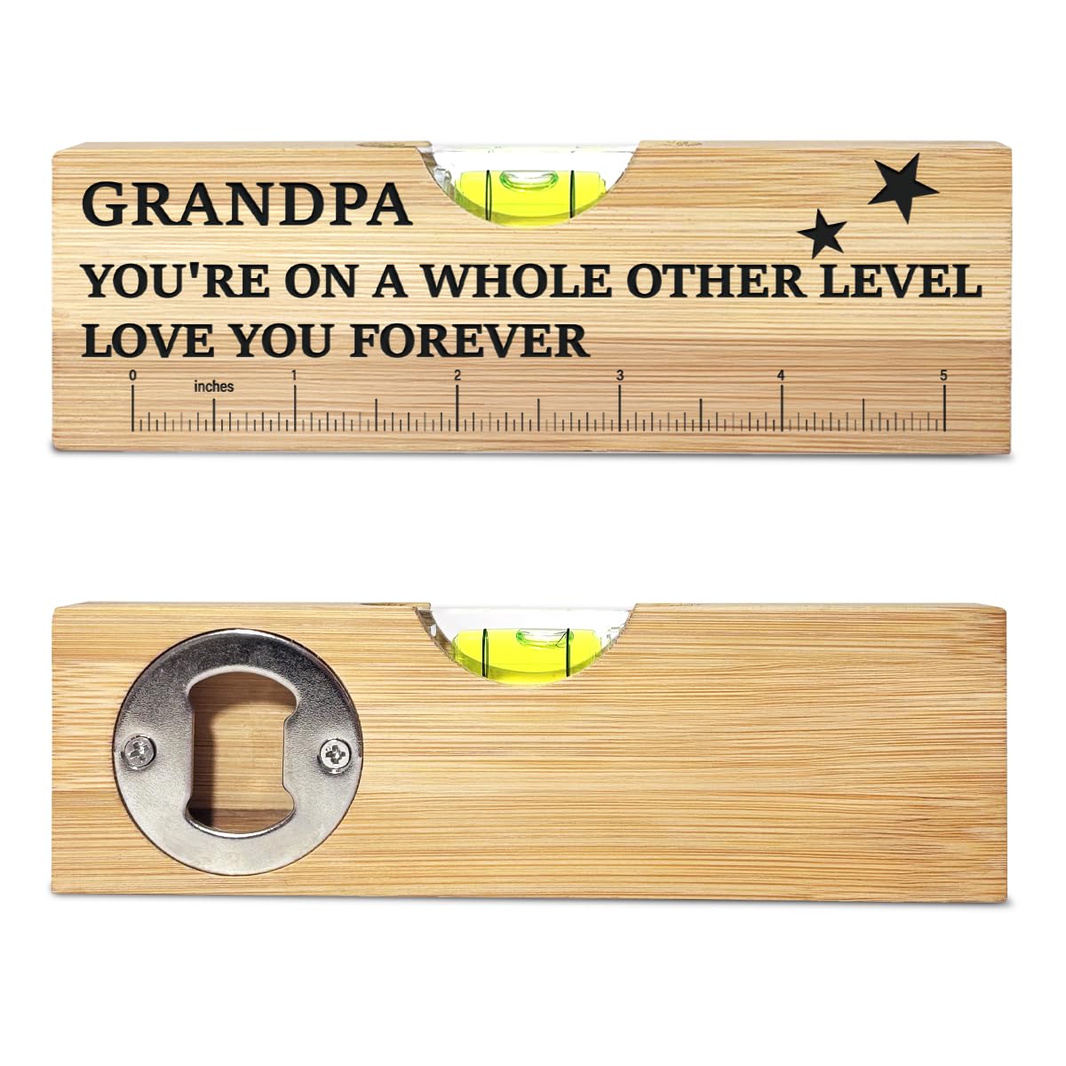 Father's Day Gifts - Wooden Spirit Level for Dad -7