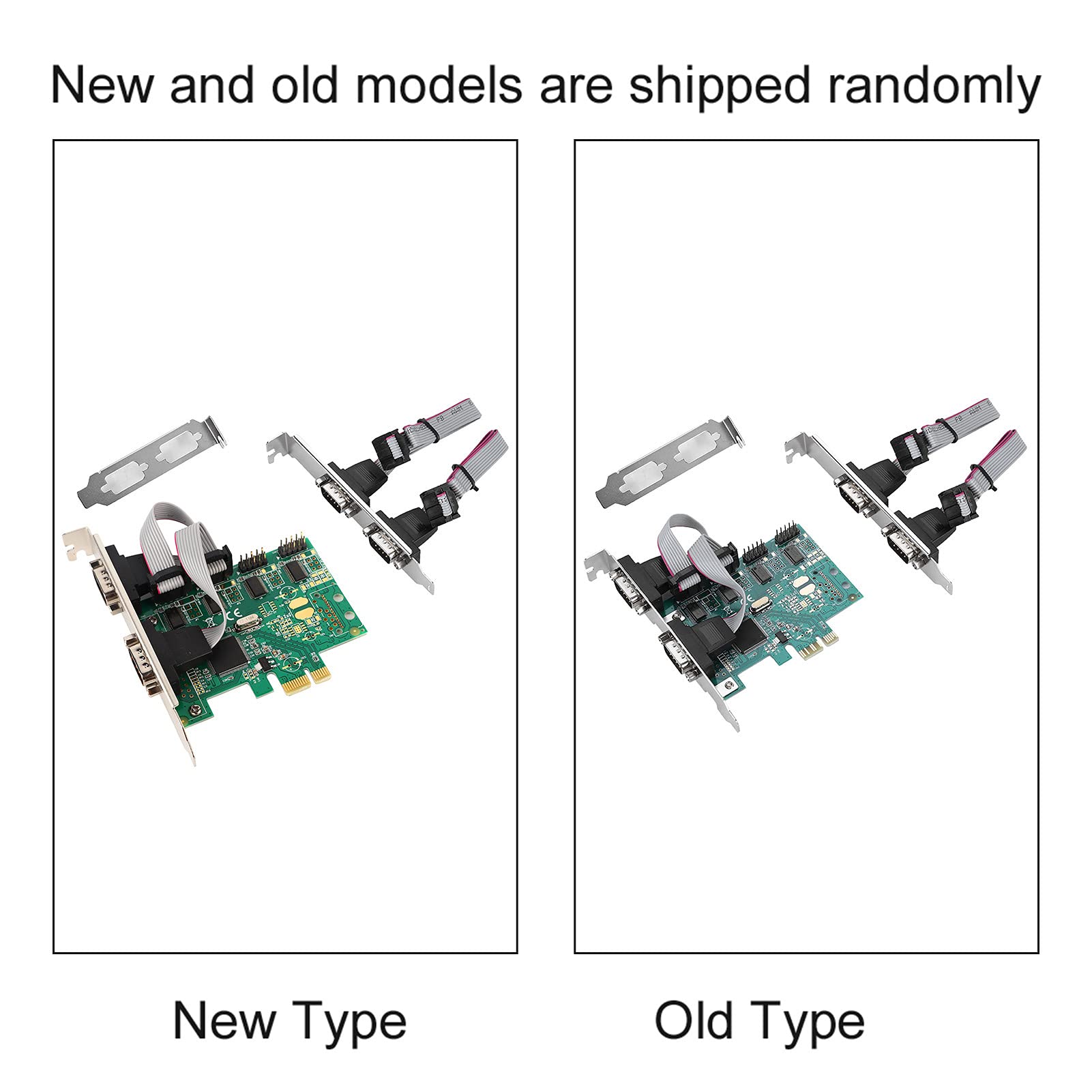 Scheda adattatore per porta seriale PCI-E a RS232 a 4 porte, scheda di espansione con controller PCI Express dotata di 4 porte COM indipendenti a 9 pin per sistemi POS, ATM e