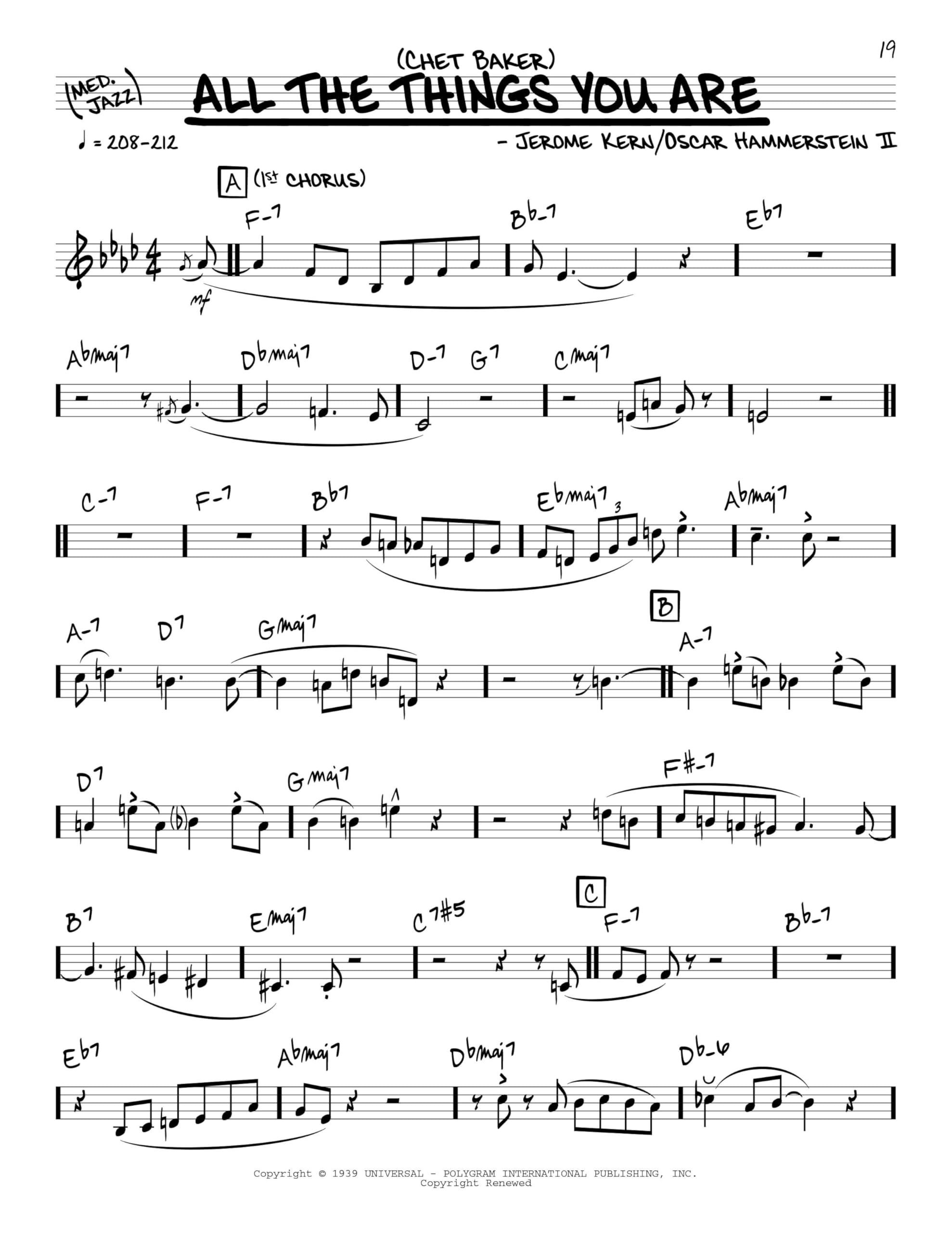 The Real Jazz Solos Book. Instruments en Do.