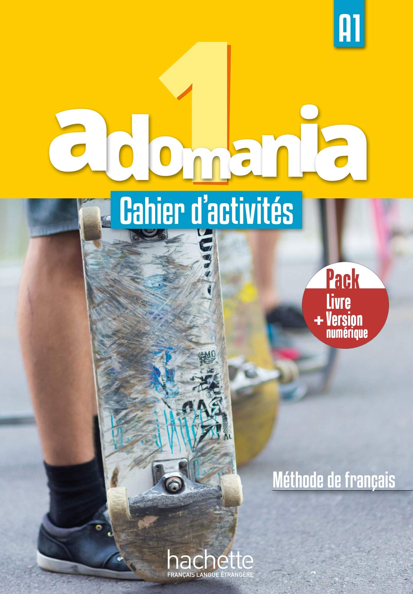Adomania Cahier d'activites 1 + manuel numerique (Paperback Book)