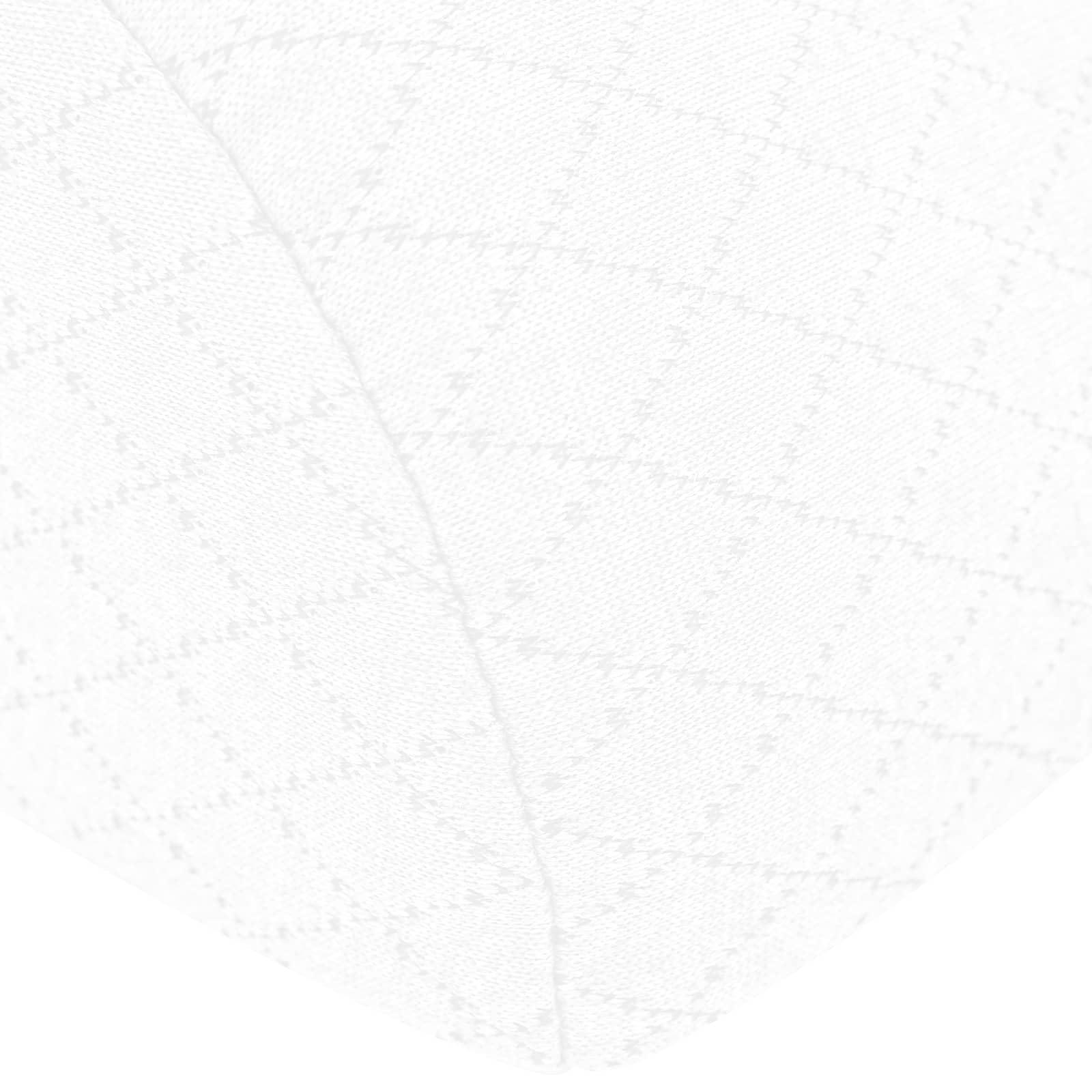 Fengshui Poduszka na nogi uniwersalna biała 52 x 20 x 12 cm pianka Visco