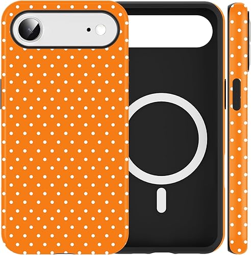 Vulfwela Cute Polka Dot Phone Case for iPhone Air Magnetic Case 6.5", Compatible