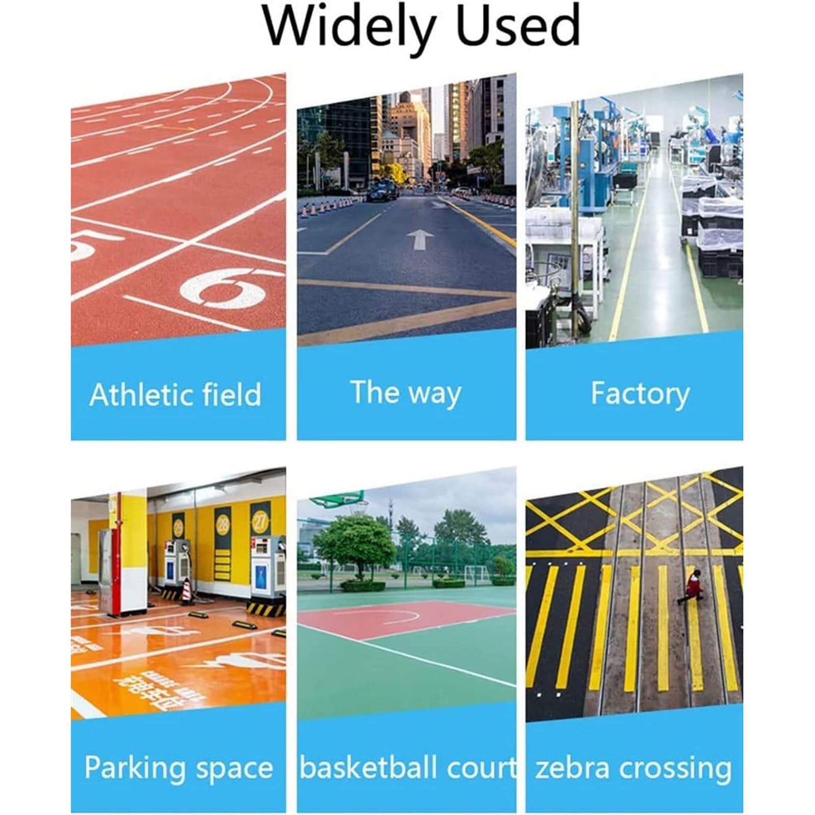 UMJIGF Lane Marking Machine, Parking Space Line Drawing Tool, Adjustable Width, Four-Wheel Stability, Basketball Court/Road Marking Machine, Can Draw Straight Lines, Arcs, Circles