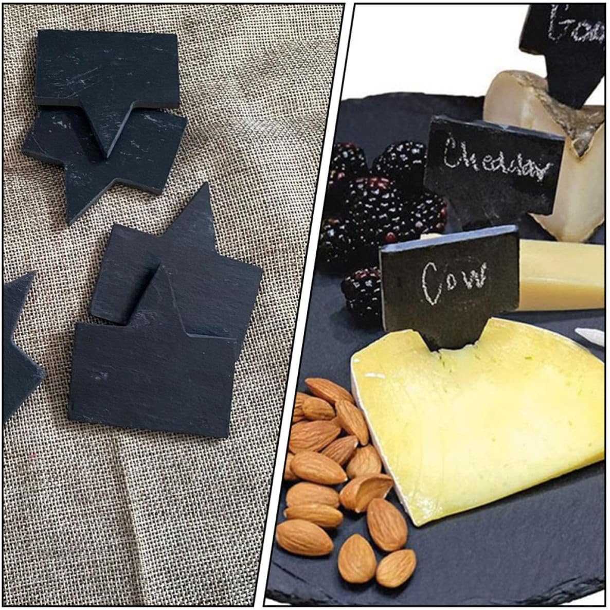 10pcs Cheese Markers for Food Display Labeling