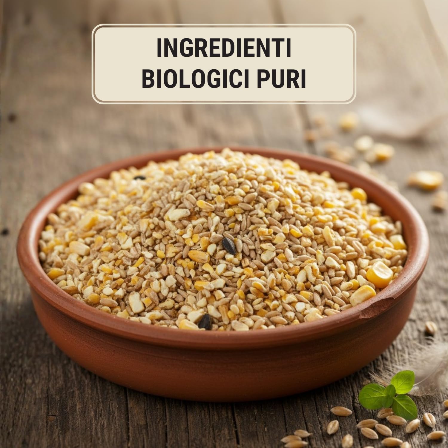 Agrarzone BIO Mangime per Galline Mix Granaglie 20 kg - Alimento Biologico per Ovaiole - 100% Naturale & Senza OGM - Qualità Premium Austria