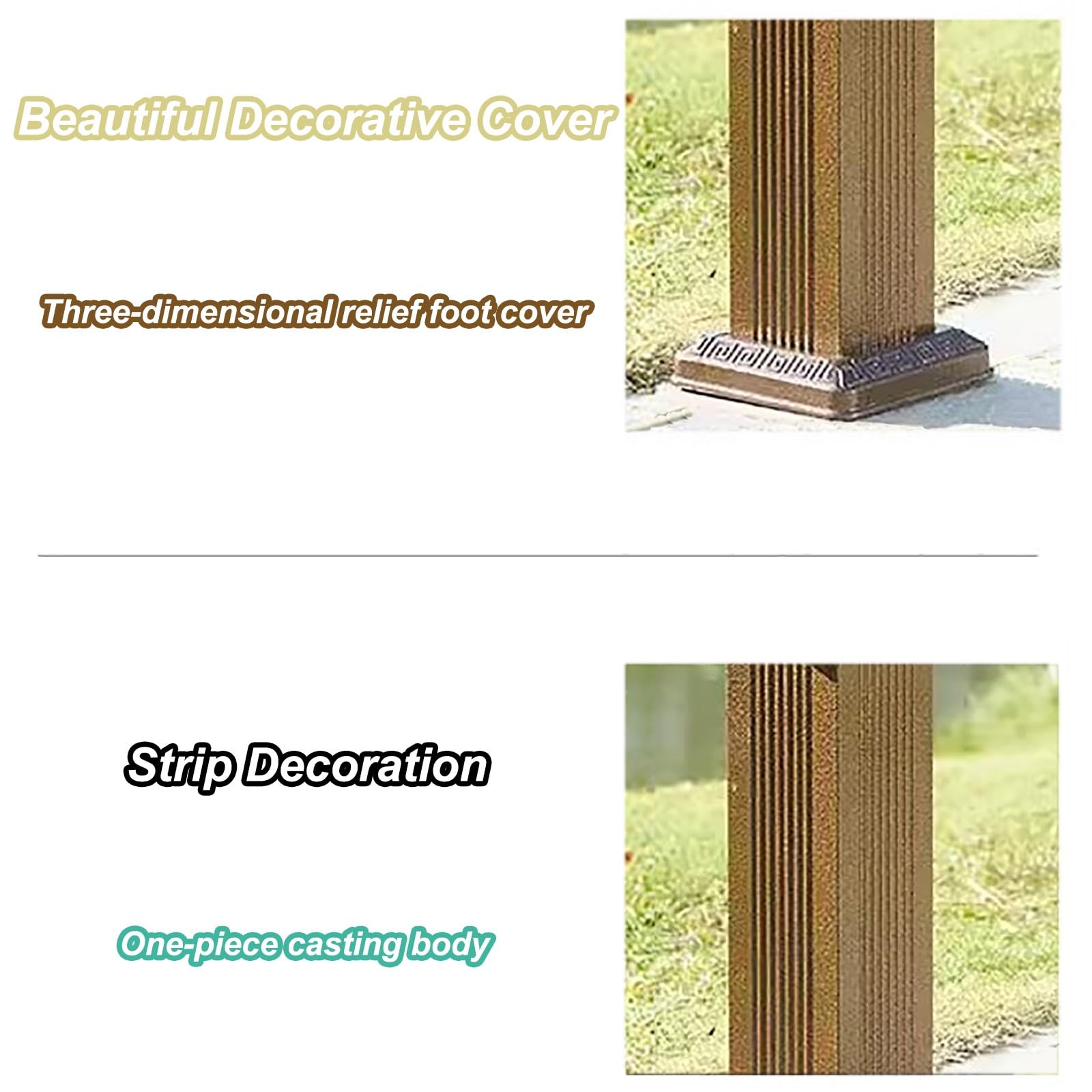Générique Colonne d'Eau de Jardin extérieure avec Robinet Double Sur Pied, Installation Facile, idéale pour Les Cours et Les parcs - Design Rouge Compact pour Villas et jardins