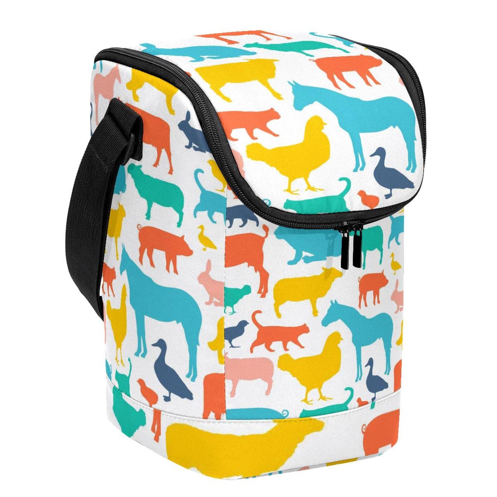 Bolsa de almuerzo térmica e impermeable para conservar comida en el exterior