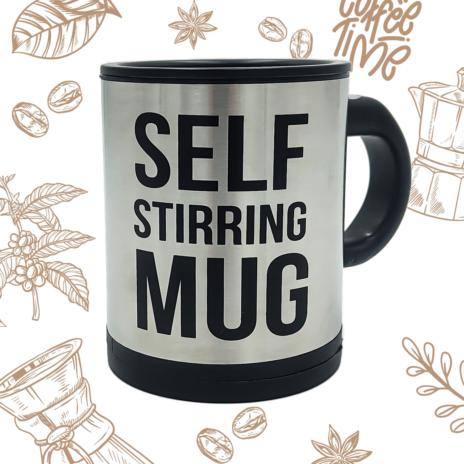 Mad Monkey Self Stirring Mug - Stirring Cup