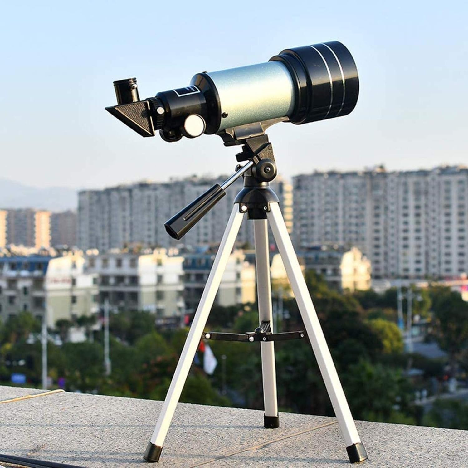 LSLYTQ Telescope, Astronomical Refractor Telescope with an Tripod for Beginners Astronomical Refracting Telescope with for Astrophotography and Visual Astronomy,for in
