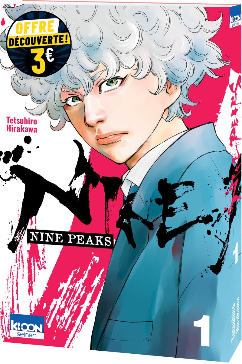 Nine Peaks T01 à 3 euros - Tetsuhiro Hirakawa - Ki-oon - broché - Manga