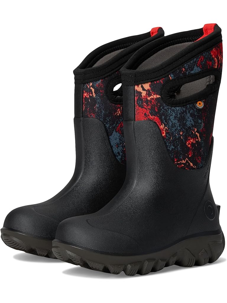 Black Bogs Classic Seamless Acid Camo (Toddler/Little Kid/Big Kid)