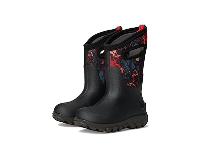 Bogs Kids Classic Seamless Acid Camo (Toddler/Little Kid/Big Kid) Kids Shoes Black : 5 Big Kid M, Synthetic