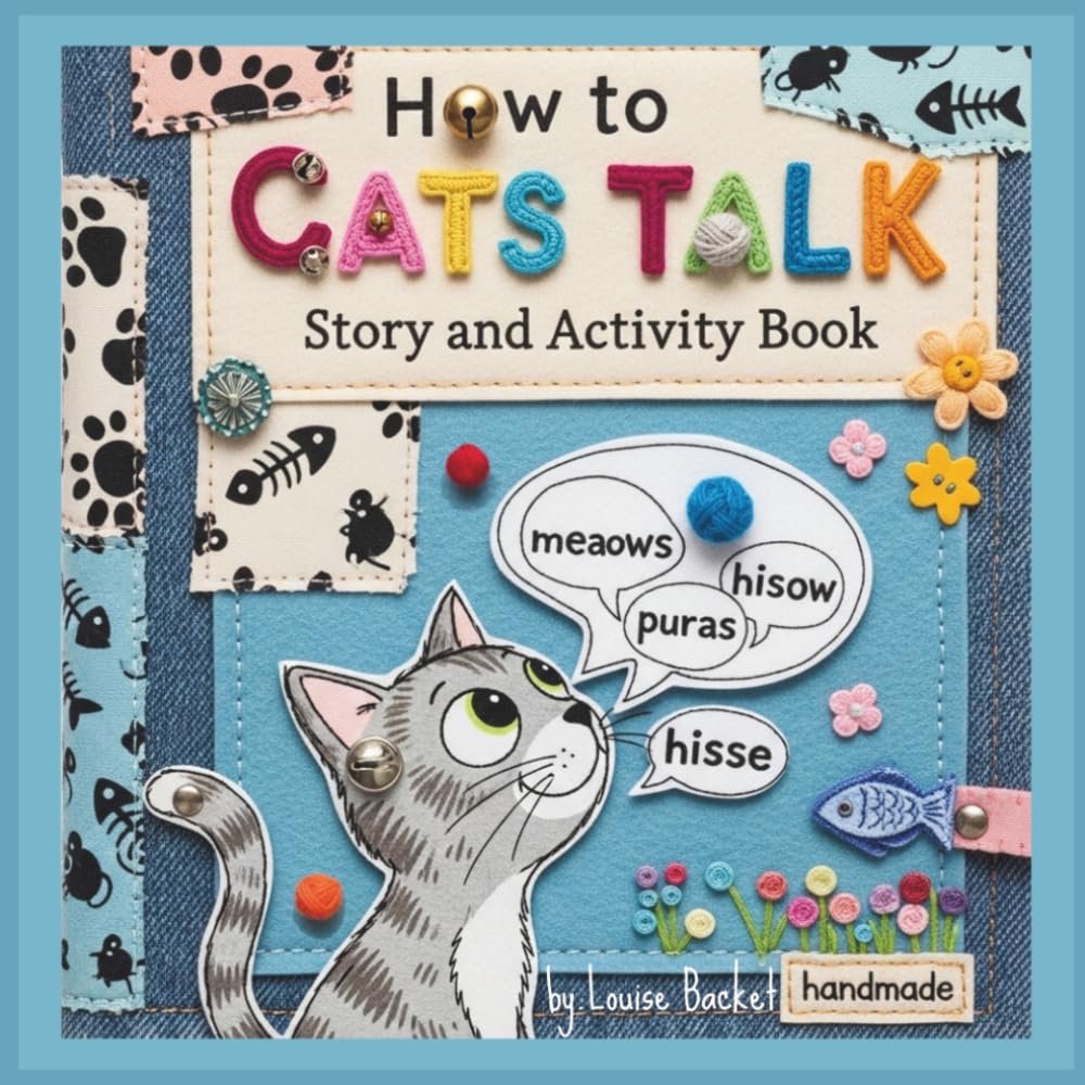 How to Cats Talk Story and Activity Book