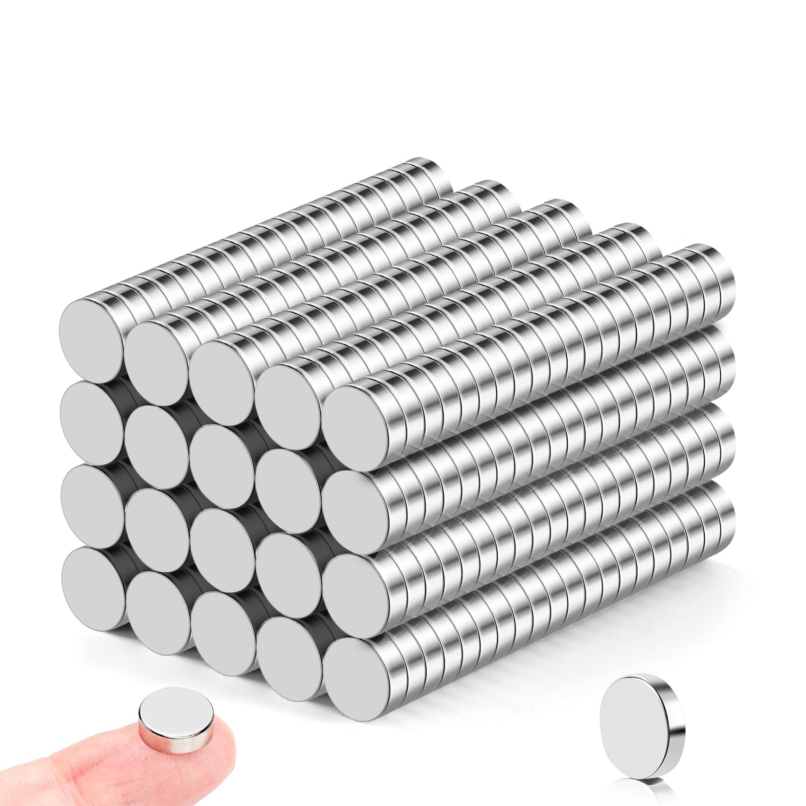 DIYMAG 50Pcs Small Refrigerator Magnets, 10x3mm Round Rare Earth Magnet — Amazon image 10