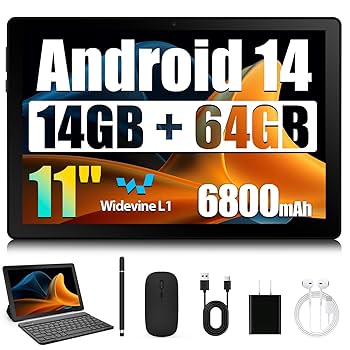 11インチ タブレット HiGrace Android 14 128GB Amazon.co.jp: 11インチ タブレット - HiGrace Android 14 wi-fi