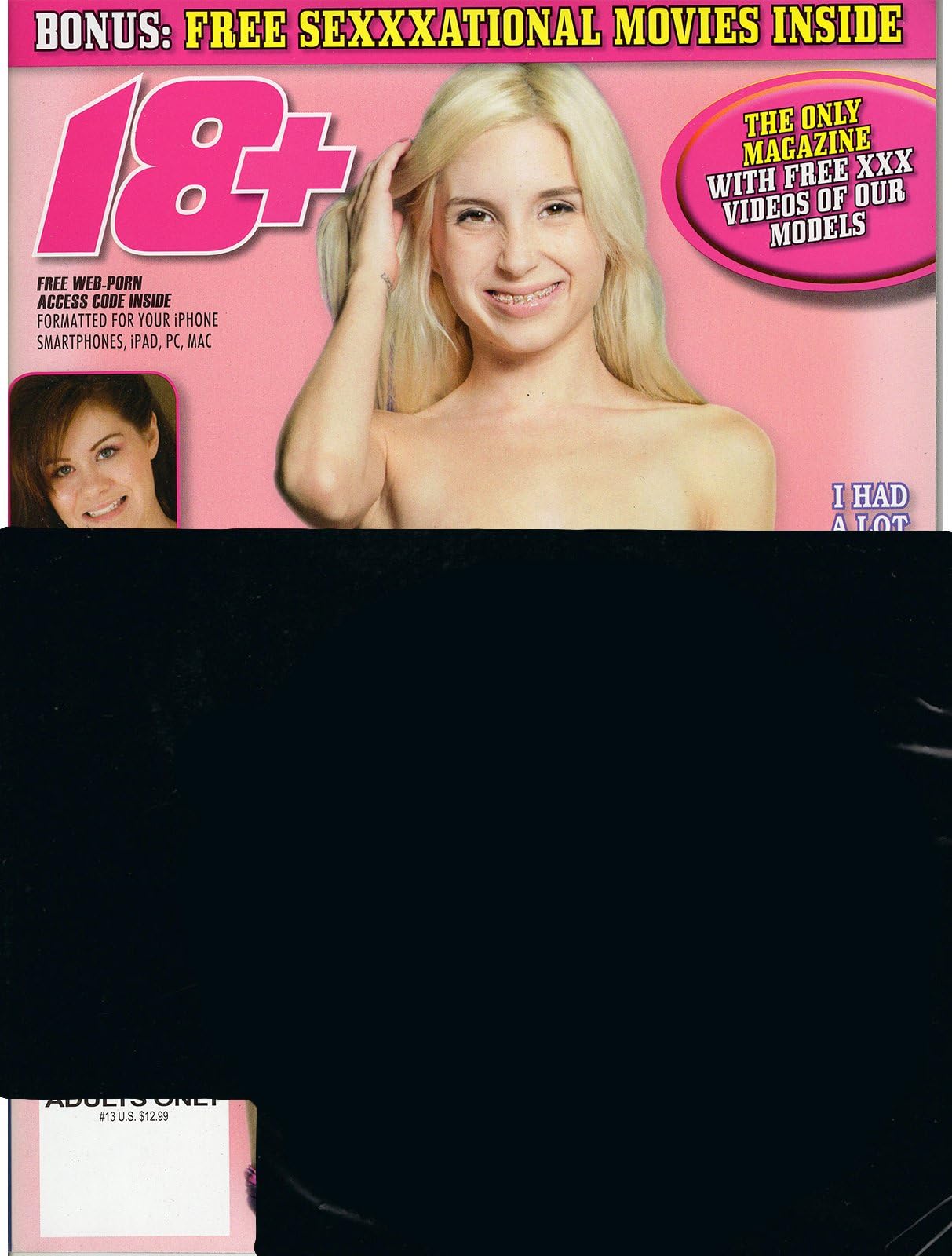 18+ MAGAZINE #13 2017 PIPER PERRI LEXI DAVIS KELLY KLINE RILEY REID Paperback