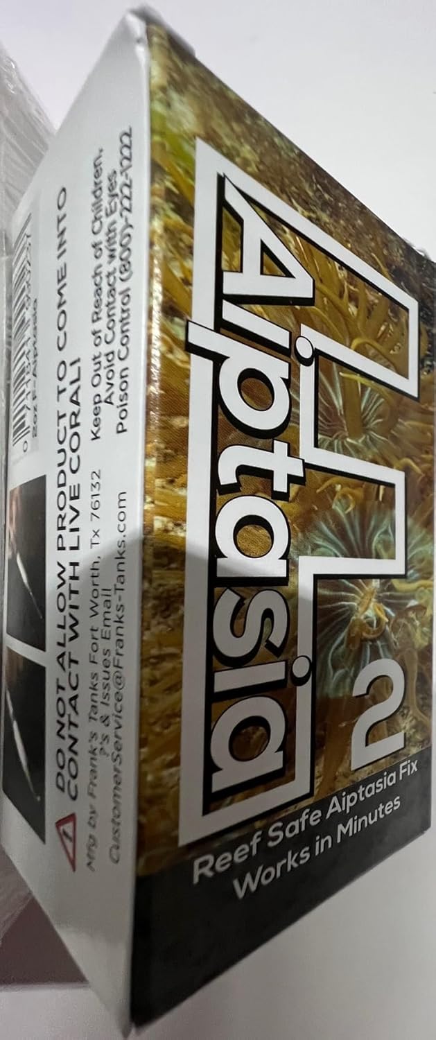 Generic Frank's Aquarium Products F AIPTASIA & MAJANO Frank's Tanks Saltwater Aquarium Last Food (2 Oz Bottle), 1 Ounce (Pack of 1)