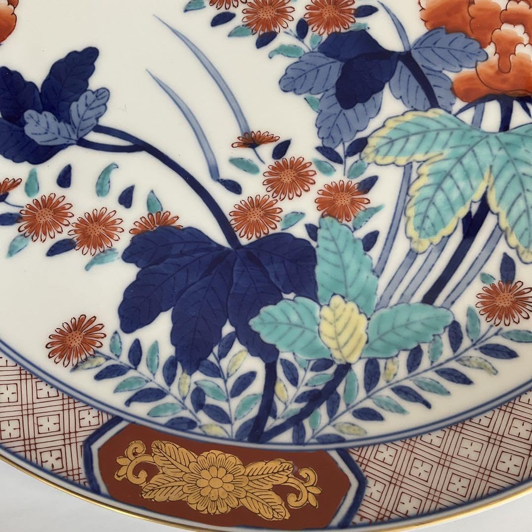 Amazon.co.jp: 陶器 有田焼 染錦芙蓉文額皿 哲山作 : おもちゃ