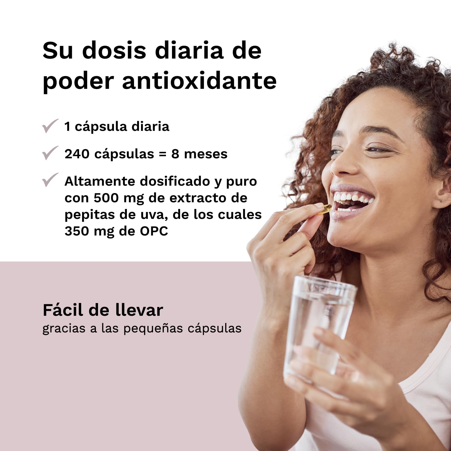 Extracto de semilla de uva OPC - 240 cápsulas veganas - Dosis diaria óptima: 500 mg de extracto por cápsula - Probado en laboratorio - Suministro para 8 meses - Sin aditivos - Fabricado en Alemania