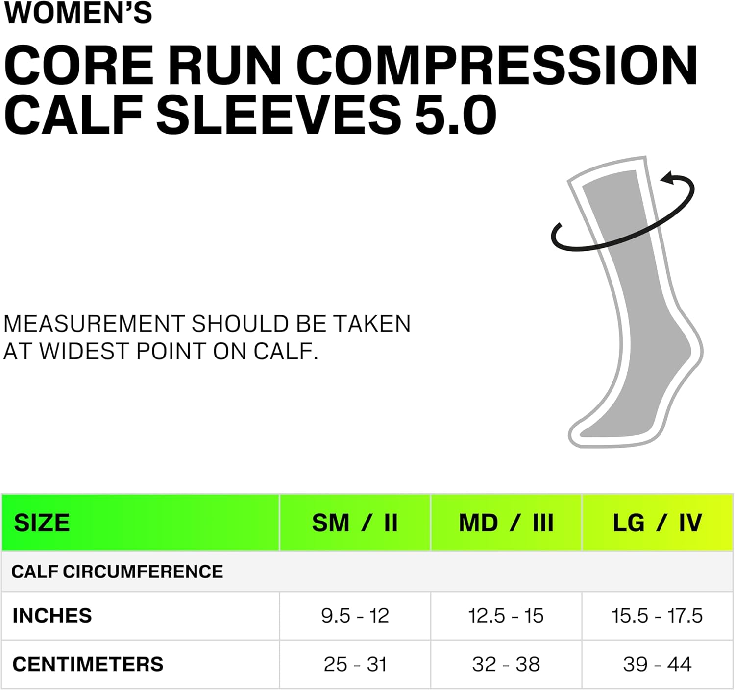 CEP Core Run 5.0 Calf Sleeves for Women – Compression Support, Breathable, Shin Splint Relief, Performance & Recovery - Image 5