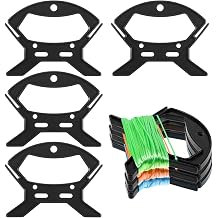 4 Pcs Rope Winder, Paracord Spool Line Winder Rope and Cord Organizer Fishing Line Cable Bobbins Prevent Knots Recoils and Kinks for Anchor Lines, Mooring Lines, Ski Ropes Black