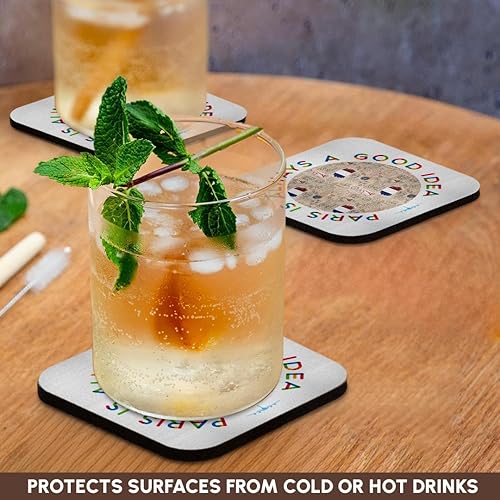 Miniatura 3 de 3dRose - Paris is always a good idea. A charming and classy travel gift - Coaster - (cst-362437-1)