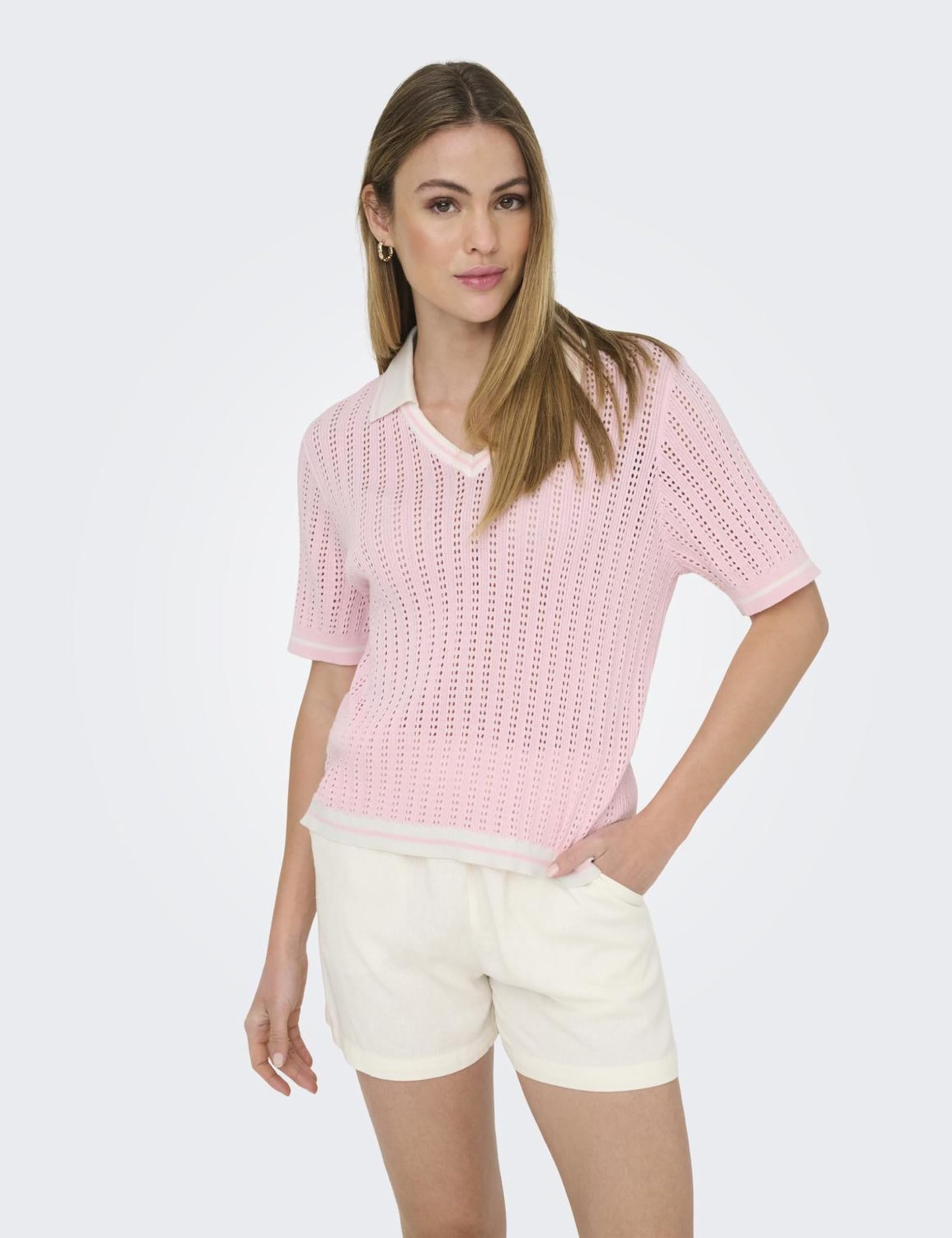 Only Onlsporti SS Polo KNT Noos Femme