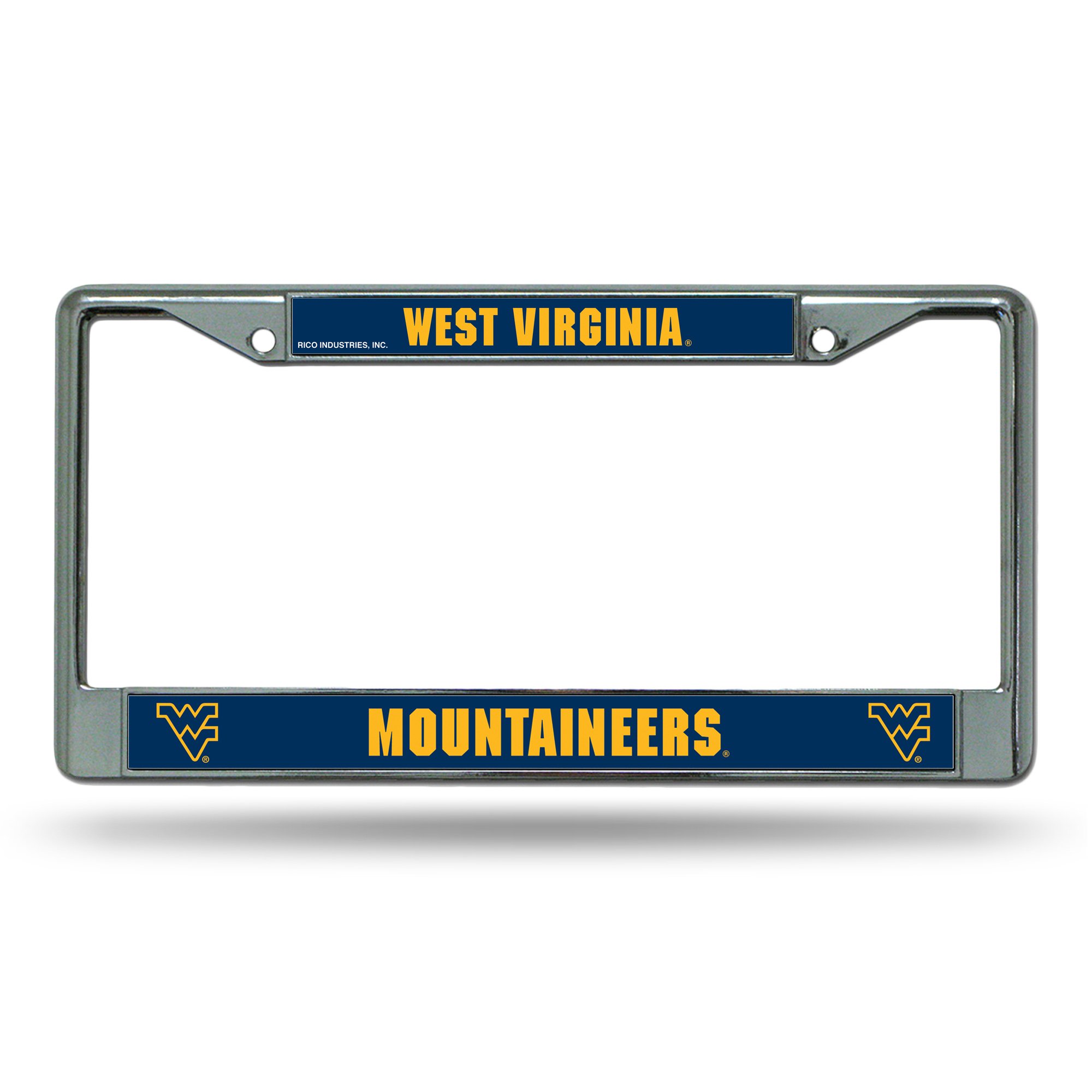 Rico Industries Standard Chrome License Plate Frame