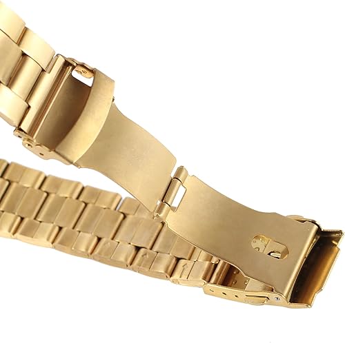 Miniatura 5 de FORSINING Reloj de esqueleto analógico automático para hombre con pulsera de acero inoxidable, Oro, Automático, reloj esqueleto