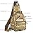 FAMI Outdoor Tactical Bag Backpack, Military Sport Bag Pack Sling Shoulder Backpack Tactical Satchel for Every Day Carry (CP)