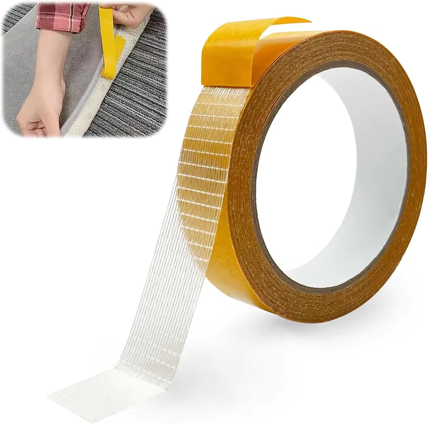 Cinta Montaje Doble Cara 10m×25mm Extrafuerte EXIN DECHEN