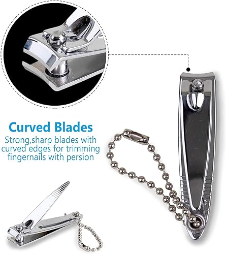 Miniatura 5 de Cortauñas para hombres y mujeres, ideas de relleno de calcetines para hombre, regalos divertidos de Papá Noel, relleno de calcetín de Navidad para