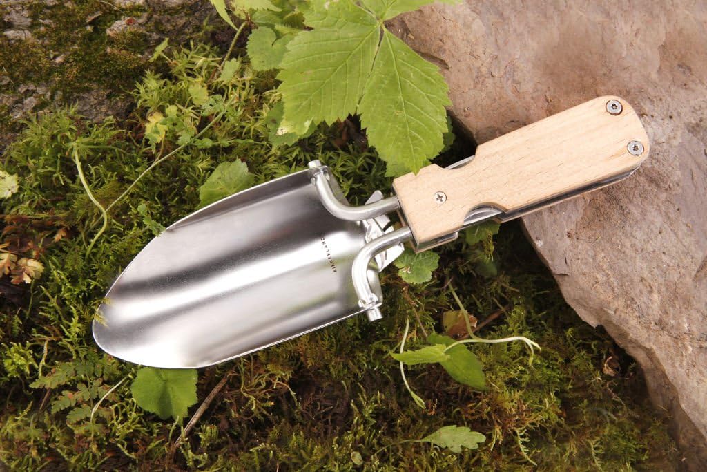 Kikkerland CD518 Pocket Trowel Multi Tool, Beige