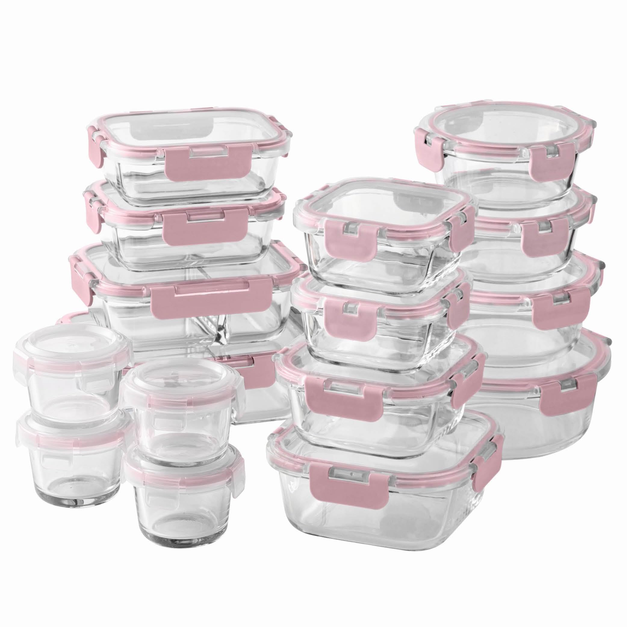 COOK WITH COLOR Premium 32-Pc. Set with Dividers