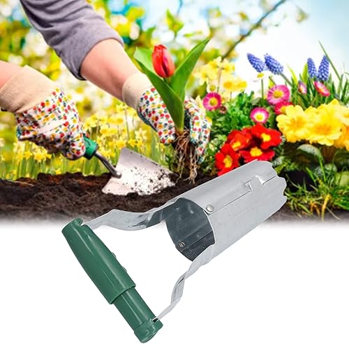 Miniatura 3 de Herramienta para plantar bulbos, maceta de bombillas con marca de profundidad de 4 pulgadas, herramienta sin dobleces para plantar bulbos,
