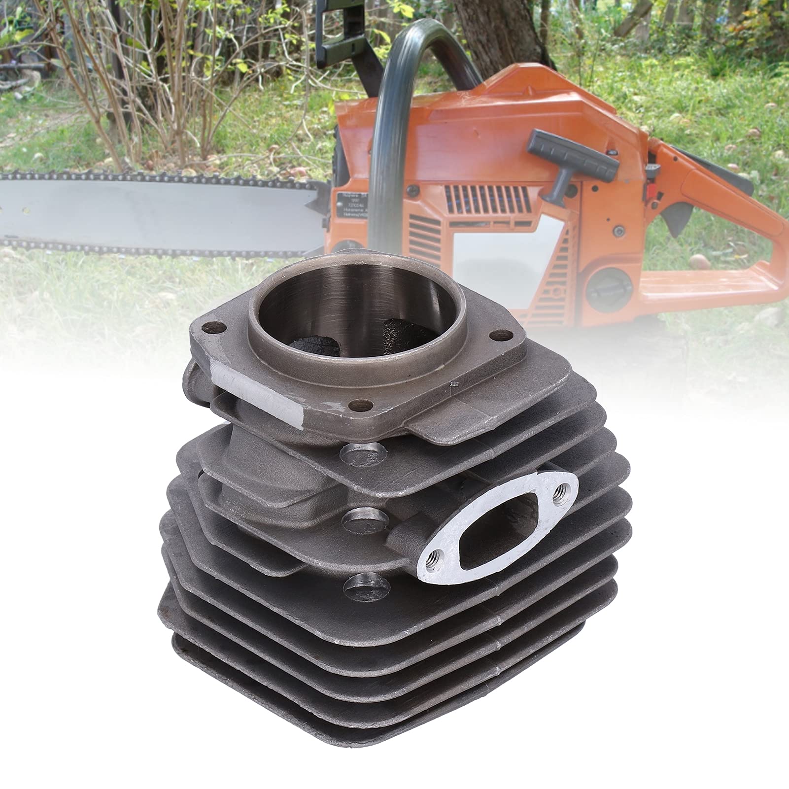 Kit Testata Ad Alte Prestazioni da 45 Mm per Pistoni per Motosega 254 154XP con Maggiore conduttività Termica per Potenza Impetuosa Applicabile Agli Appassionati di Motoseghe
