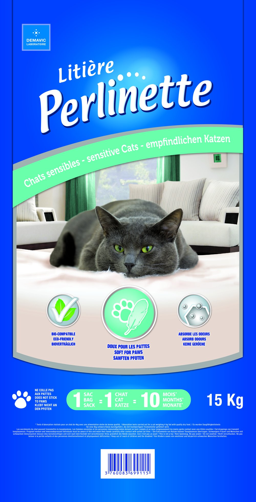 Silica-Gel Gato Basura 15 kg