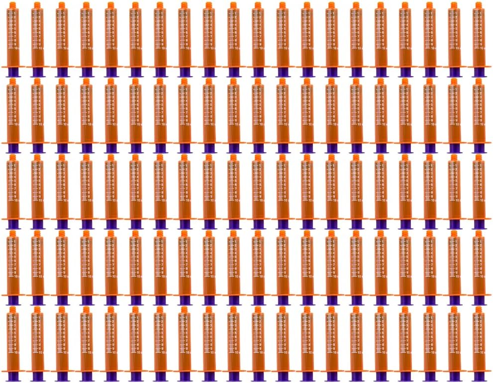 Vesco Medical ENFit Amber Syringes 10ml (Pack of 25)