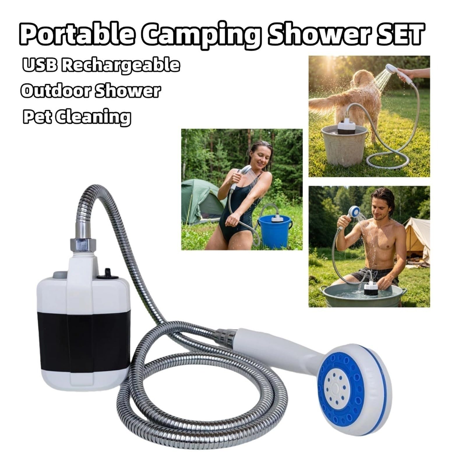 Campingdusche Elektrische Campingdusche for den Außenbereich Festival